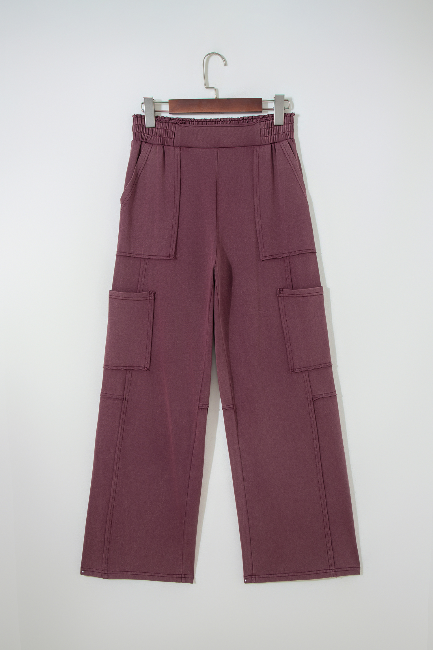 Mineral Red Mineral Wash Cargo Patched Pocket Utility Sweatpants