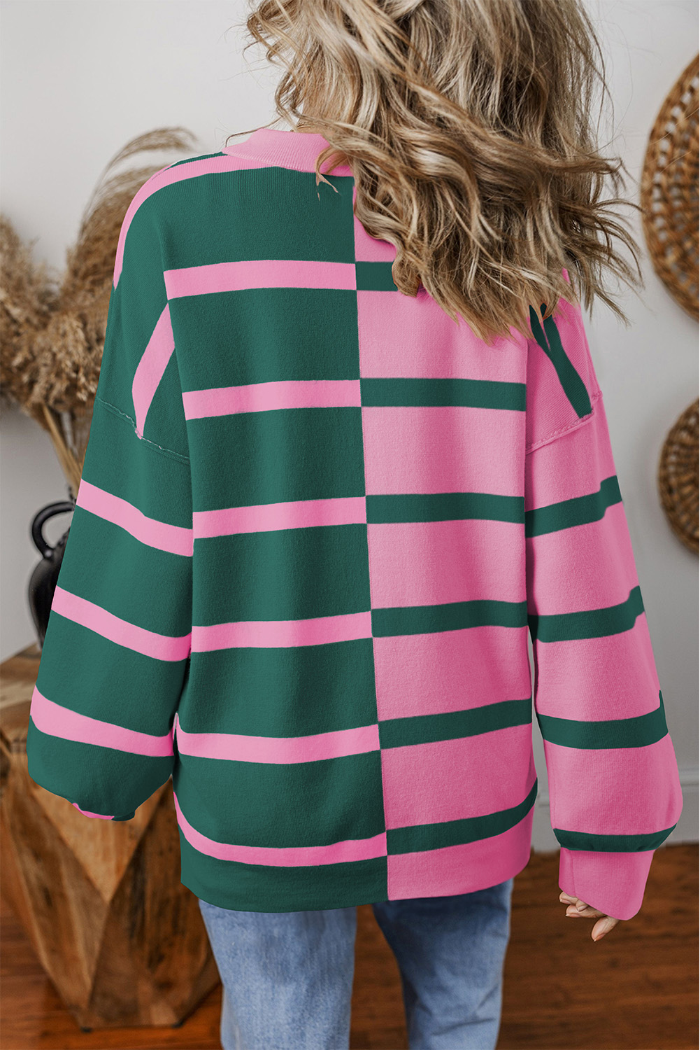 Skobeloff Colorblock Oversized Sweater
