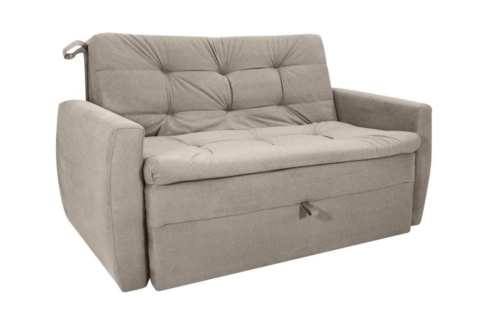 Sofá Cama Meg 2 Lugares Veludo Matrix