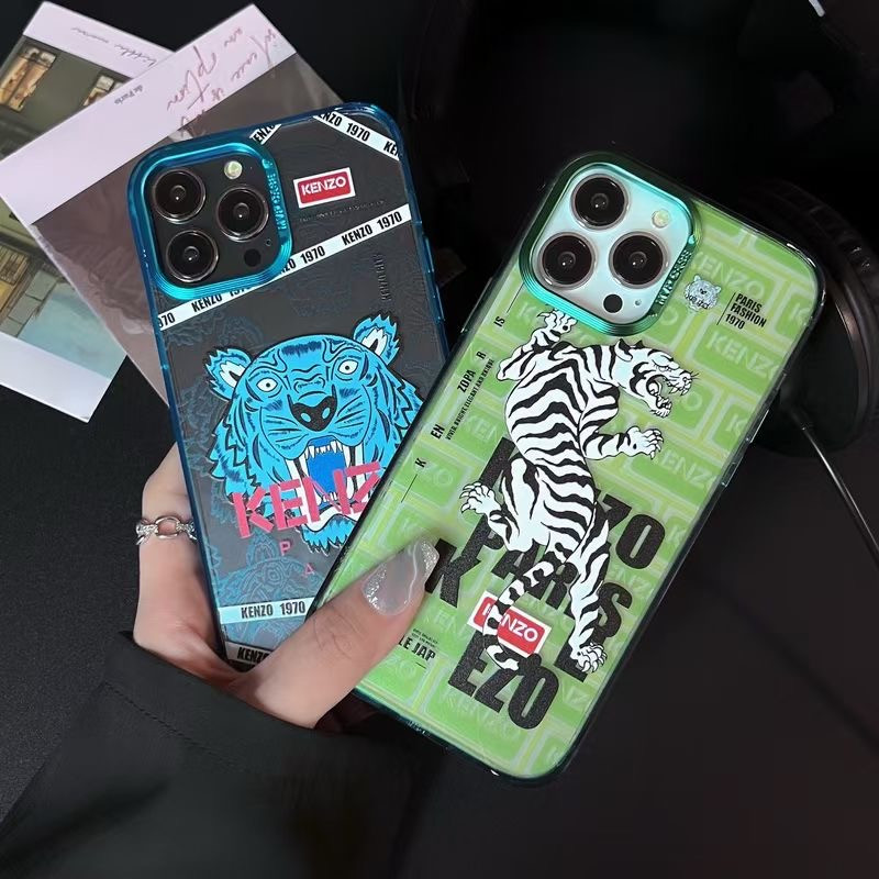 kenzo風 iphoneケース 15/15pro ケンゾー 虎 iphone14/13pro ケース ピンク シルバー iphone12/12pro max アイフォン11 カバー カップル 高校生愛用