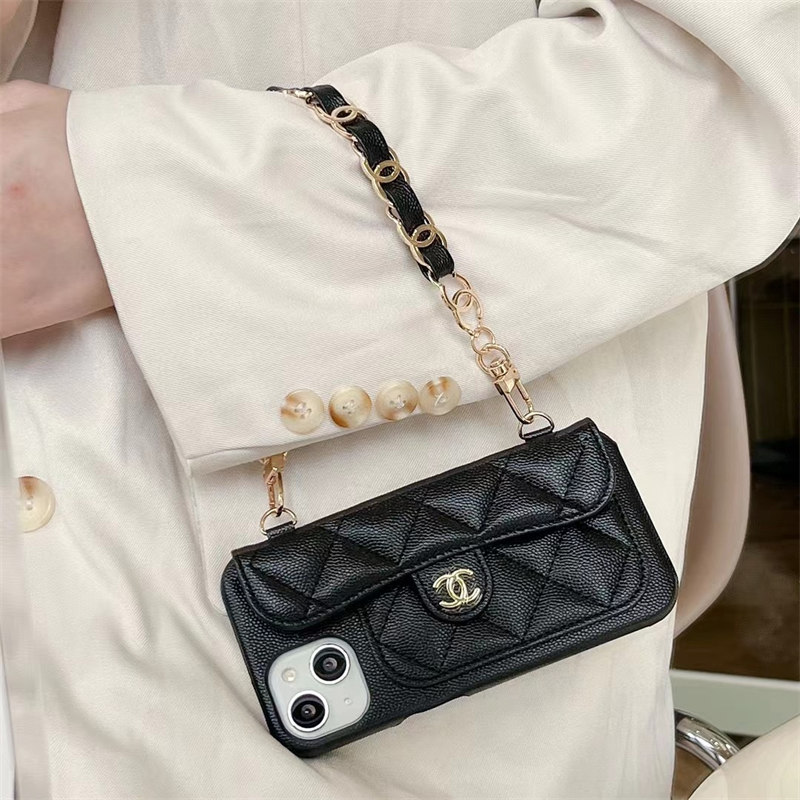 シャネル アイフォンエアー/17プロ ケース chanel iphoneケース チェーン 付き iphone16/16plus ケース 人気 女子 ブランド iphone15/14ケース ハイブランド iphone13promax ケース カード収納 かわいい