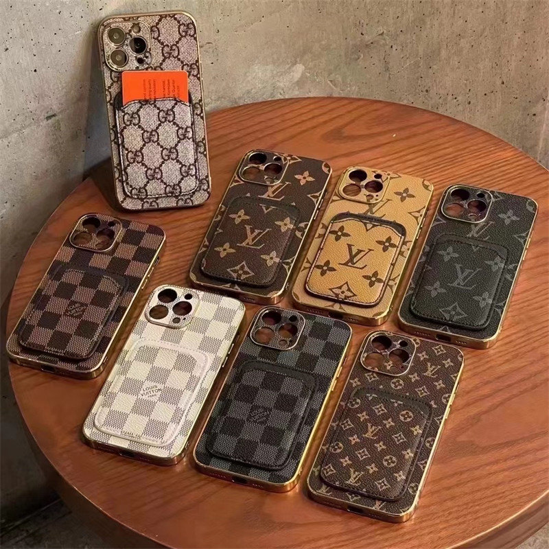 ルイ ヴィトン iphone17ケース カード 収納 ヴィトン 携帯ケース iphone16/16plus IPhoneケースハイブランド gucci iphone15/14 ケース おしゃれ メンズ スマホケース 背面ポケット