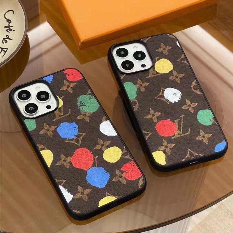 草間 彌生xルイ ヴィトン アイ フォン17/16proケース iphone15/14promaxケース ハイ ブランド vuitton スマホケース iphone13/12 ケース ブランド 可愛い iphone ケース 芸能人