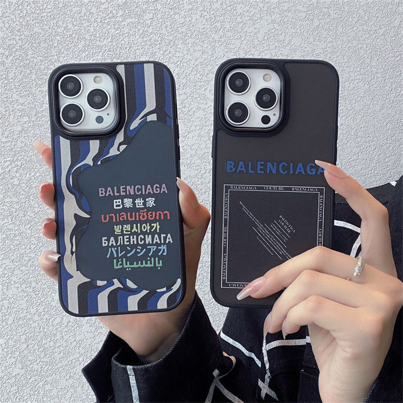 バレンシアガ iphone16/15/15pro ケース balenciaga スマホケース iphone14/13/12ケース おしゃれ メンズ iphoneケース お揃い ブランド 韓国アイドル