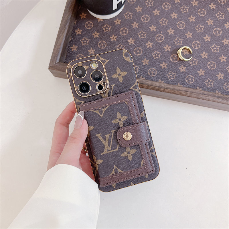 iphone17 ケース ルイ ヴィトン iphone17pro ケース カード 収納 iphone16/15plus ケース ハイ ブランド iphone14/13/12 ケース メッキ iphone11/11pro ケース グッチ コピー