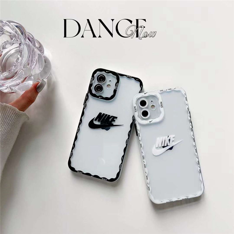 iphone13 13pro クリア ケース ナイキ ペア iphone12pro maxケース おしゃれ 韓国 NIKE スマホケース iphone11/xs max 流行り 2021 アイフォンカバーxr