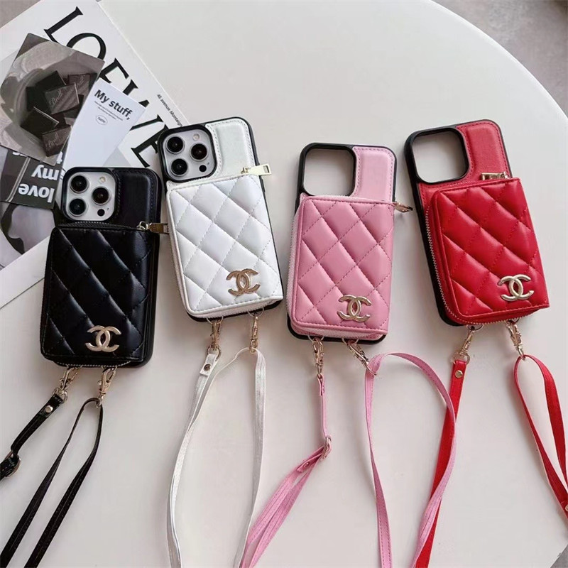 iphone17/17pro ケース シャネル スマホ ショルダー chanel スマホケース 財布 一 体型 iphone16/16plusケース 斜めがけ ブランド iphone15/14pro/13 ケース ハイブランド 背面収納