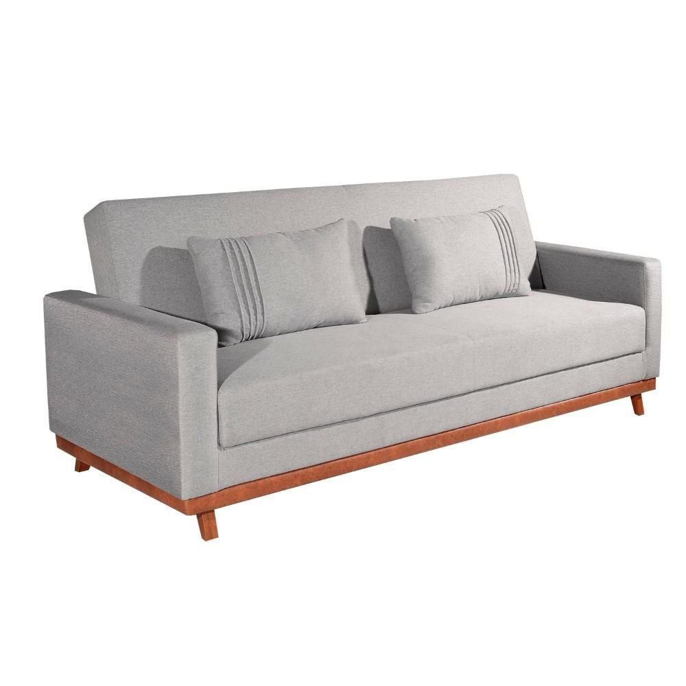 Sofá 3 Lugares 2,05m Retrátil e Reclinável Yara Bom Pastor