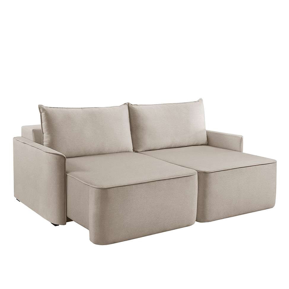 Sofá 2 Lugares Retrátil Moon Linho Cru em Promoção | Ofertas na Americanas