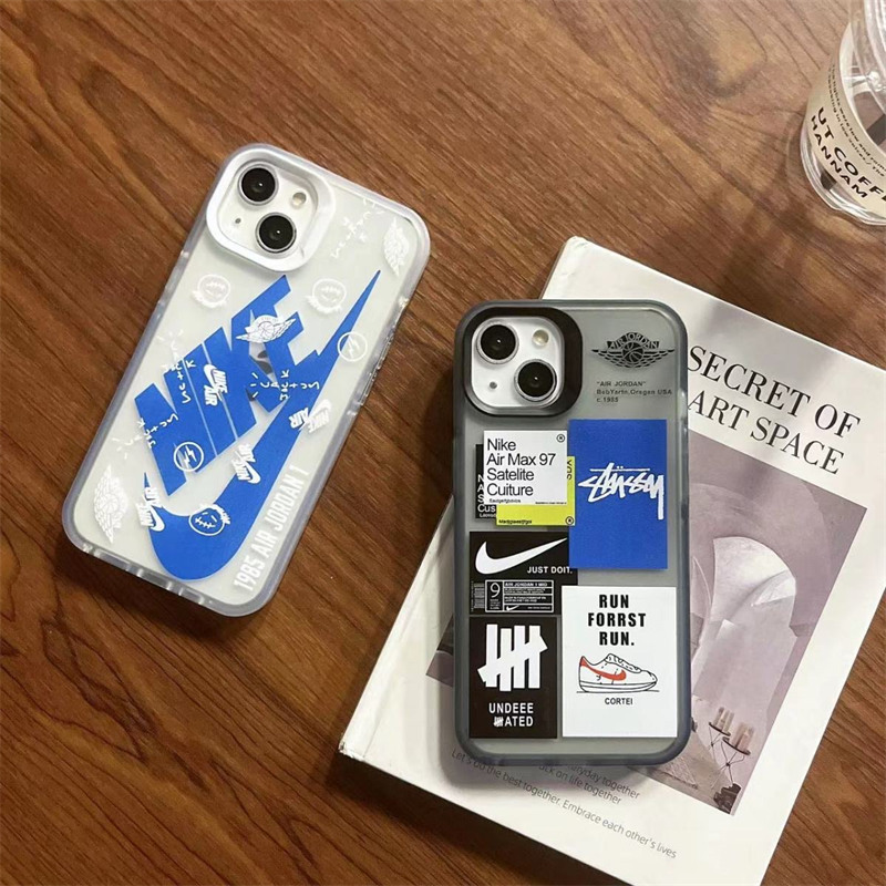 iphone16/15/15pro ケース ナイキ ペア iphone14/14pro ケース nike パロディ アイフォン13pro max ソフトケース シンプル おしゃれ 発光 携帯ケース iphone12/11 全面保護 大人気