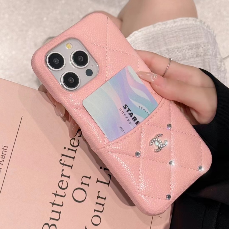 シャネル iphone17 ケース デコ chanel iphoneケース キラキラ iphone17pro ケース ハイ ブランド iphone16/16pro ケース カード 収納 iphone15/14 ケース レディース ブランド