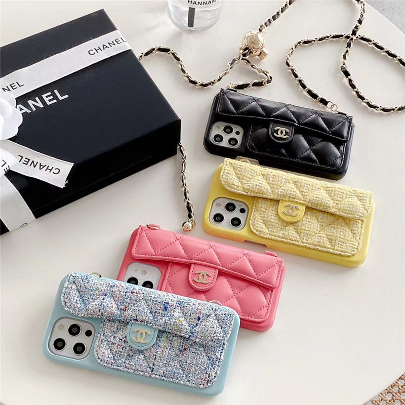 iphone17pro/17promax ケース シャネル2021ss iphone16/16pro ケース ショルダー CHANEL iphone15pro/14 ケース レディース パロディ スマホケース エレガント iphone13/12 カバー カード収納 おすすめ