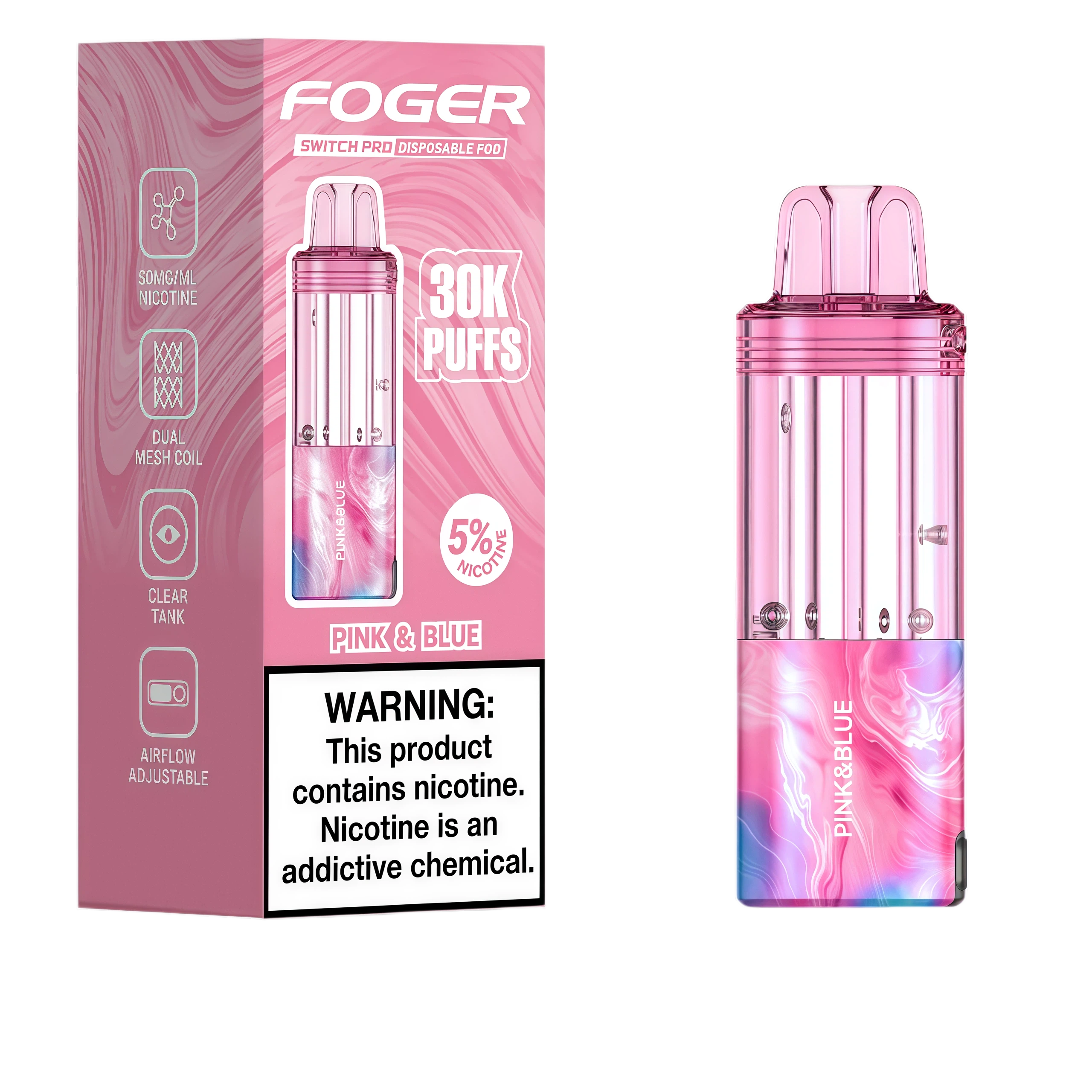 Pink & Blue - GeekBar US Authorized Retailer