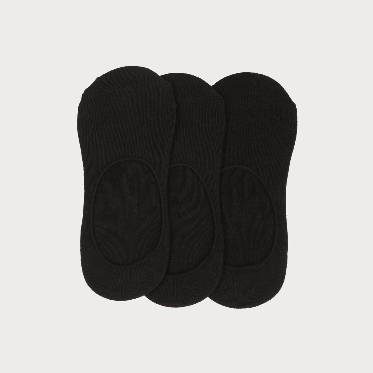 Lot 3 paires couvre pieds noir femme