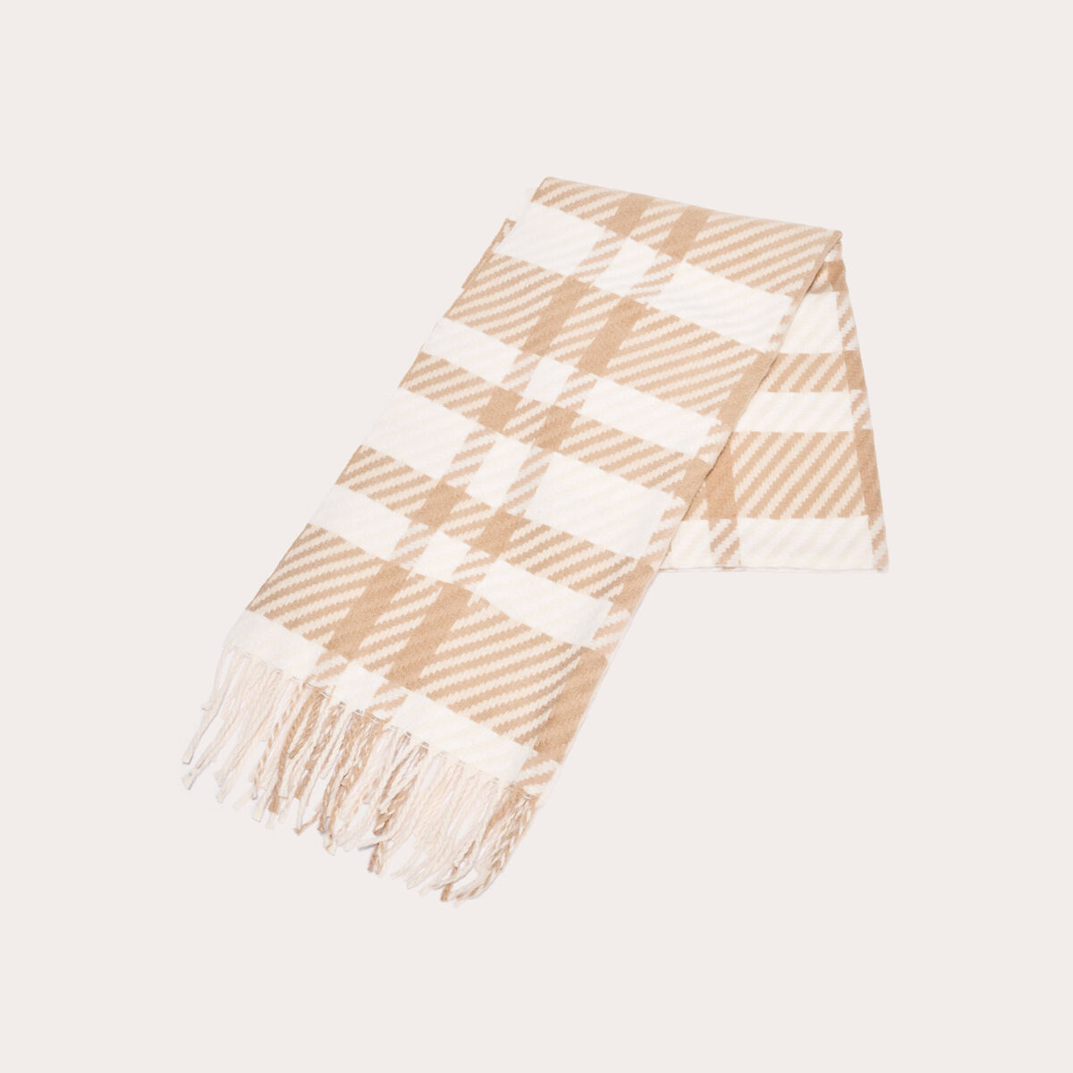 écharpe camel femme