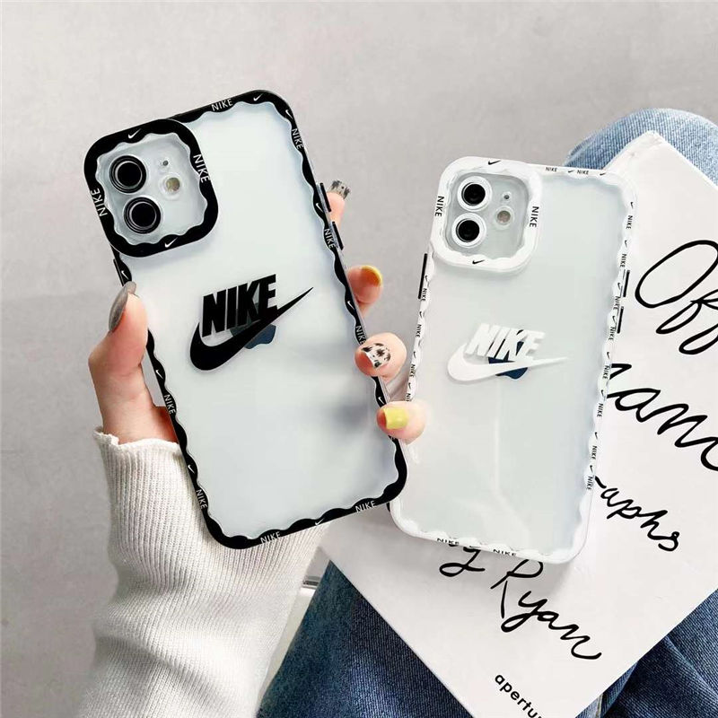 iphone13 13pro クリア ケース ナイキ ペア iphone12pro maxケース おしゃれ 韓国 NIKE スマホケース iphone11/xs max 流行り 2021 アイフォンカバーxr