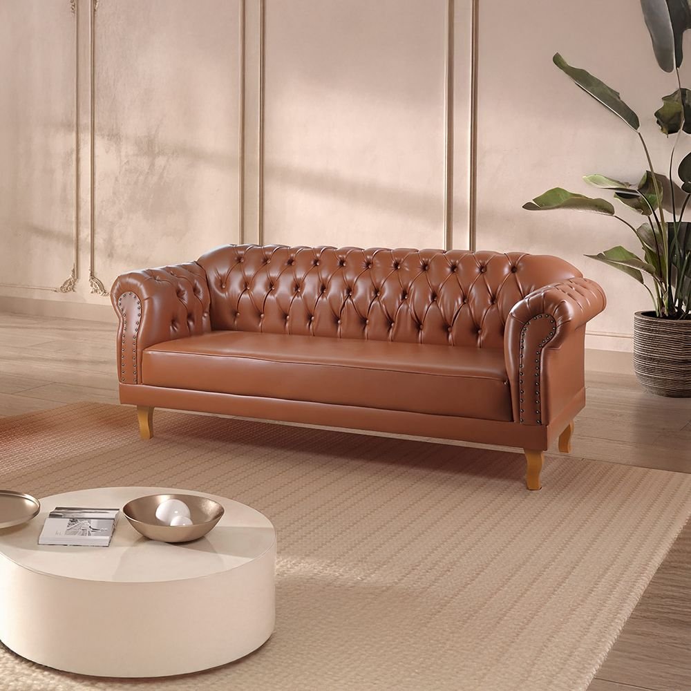 Sofá 3 Lugares Chesterfield Clássico Duque