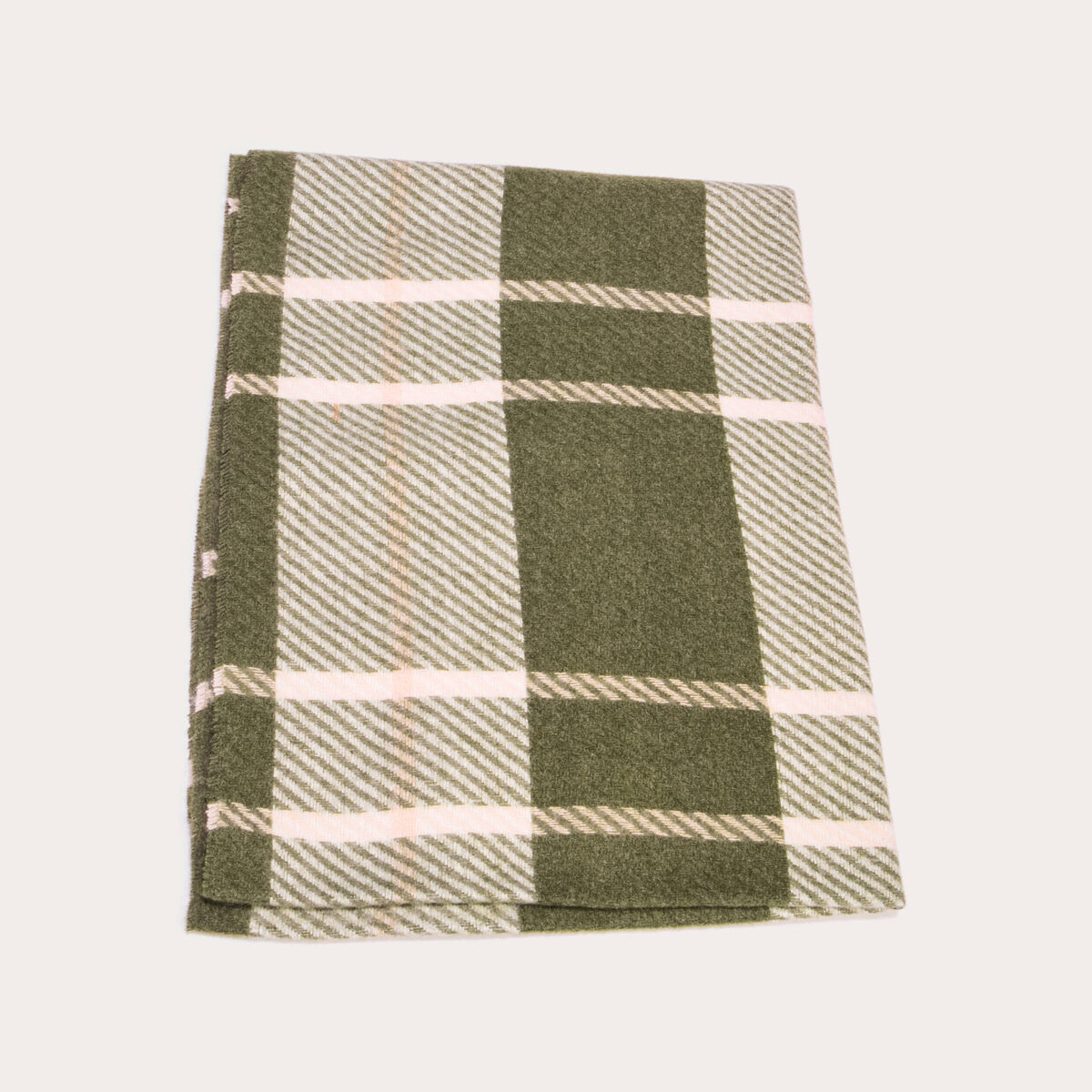 écharpe vert kaki femme