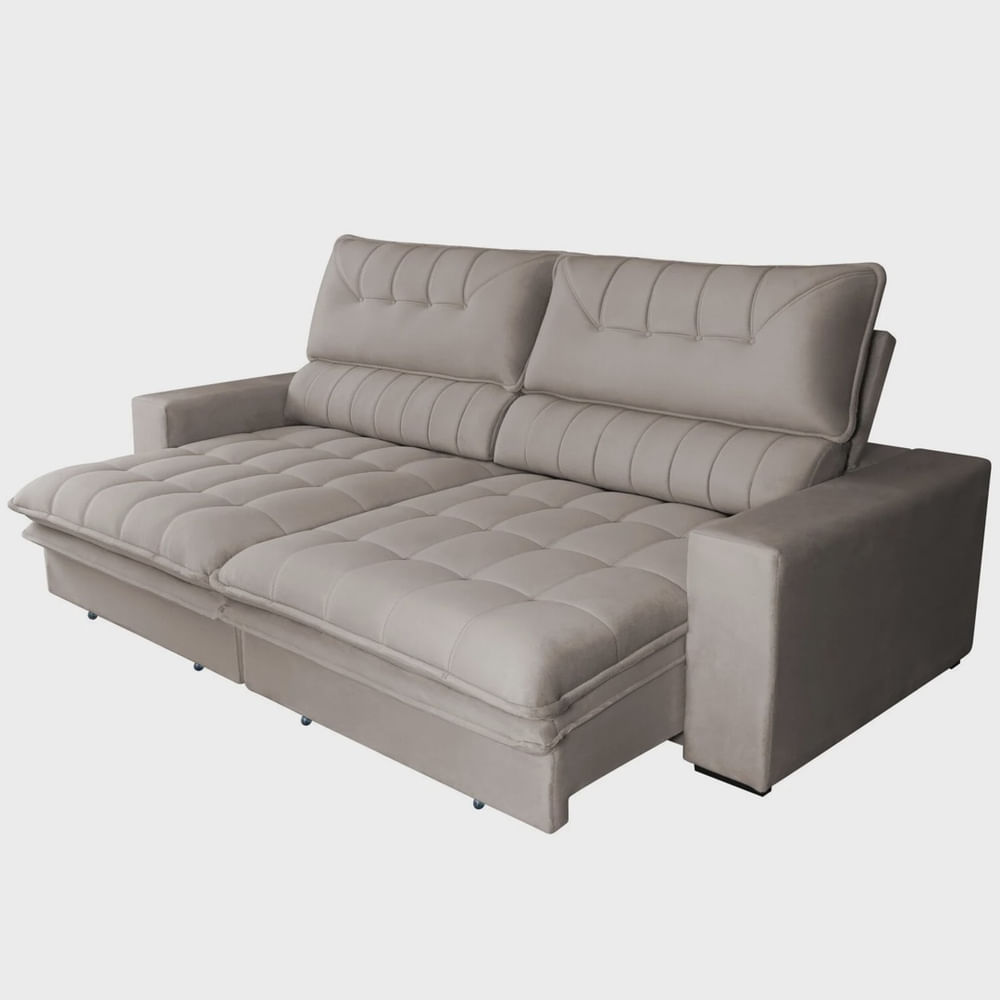 Sofá Regulável 3 Lugares 270 Cm Gold Star em Promoção | Ofertas na Americanas