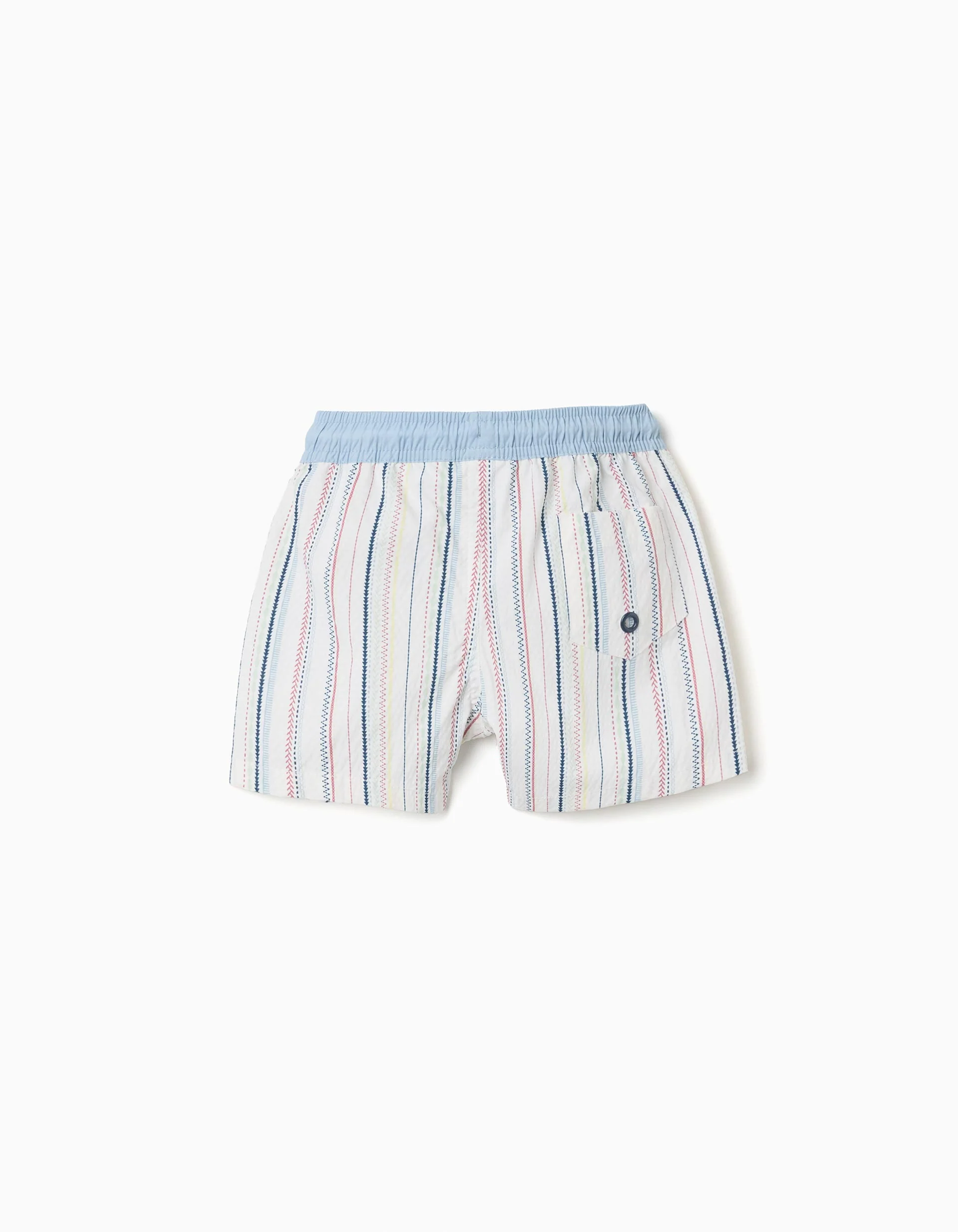 Swim shorts with ethnic stripes B&S for baby boys, multicolour