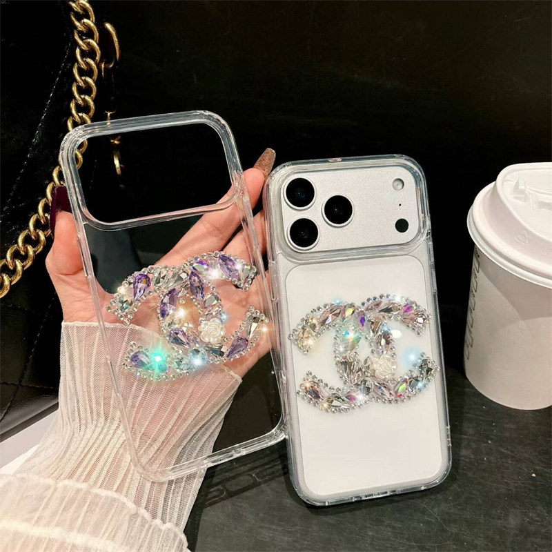 chanel スマホケース デコ おしゃれ シャネル iphoneケース 17/17pro iphone16/16proケース クリア ブランド iphone15/14ケース ハイブランド 女子