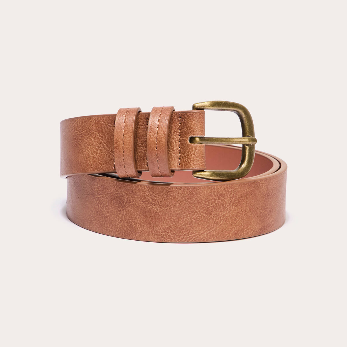 Ceinture camel femme