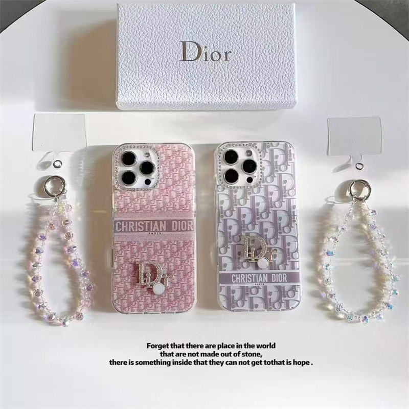 iphone17 ケース ディオール iphone17pro/16pro ストラップ 付 ケース iphone16/15 ケース 大人 可愛い ブランド dior iphone15pro/14pro ケース パロディ