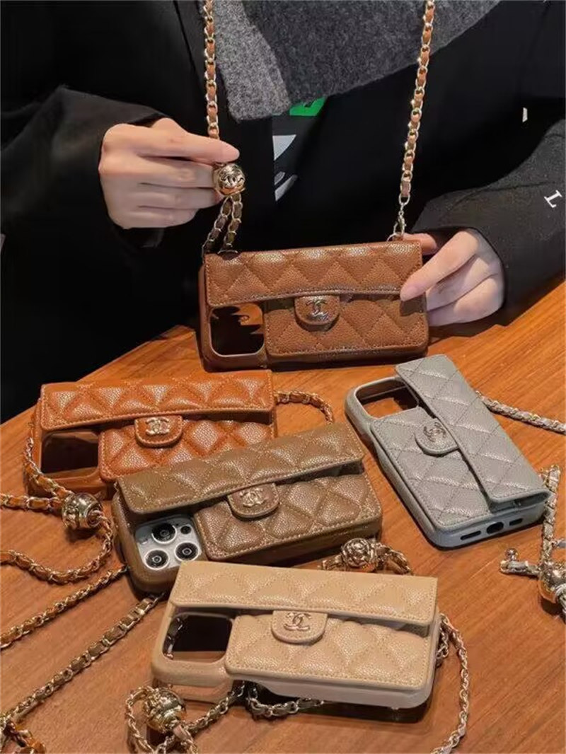 chanel スマホ ショルダー シャネル アイフォン17/17proケース スマホケース ショルダー ブランド iphone16pro/16pro max ケース 斜めがけ 背面 収納
