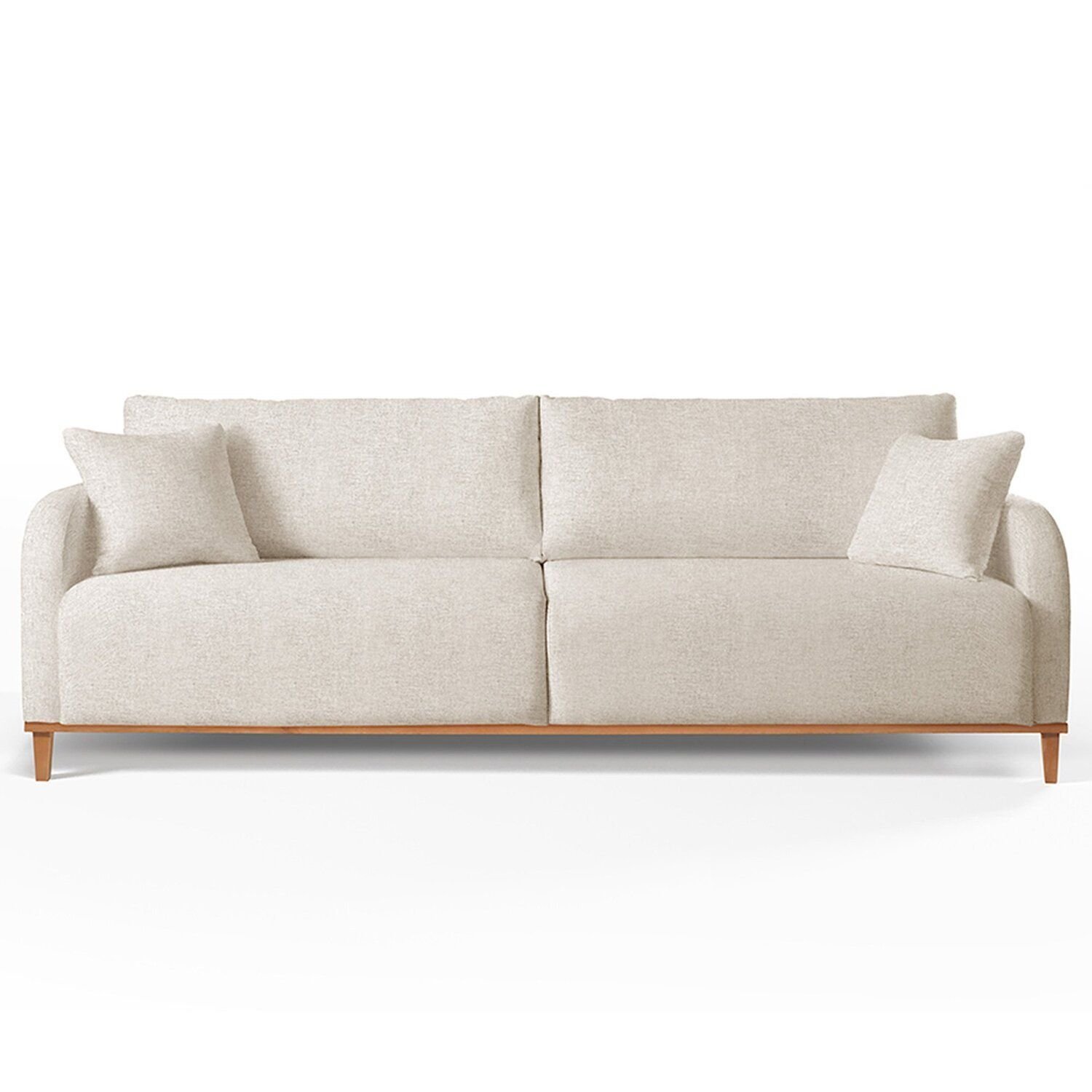 Sofá Fixo Camila 3 Lugares Luxo 2,0m Castellar Móbile