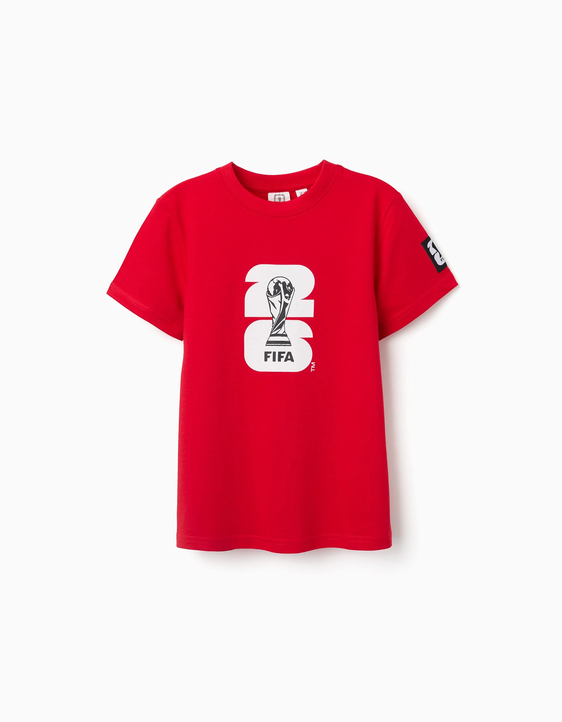 Portugal FIFA World Cup 2026 cotton T-shirt for children, red