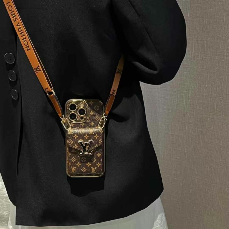 ヴィトン スマホ ショルダー ブランド お 手頃 ルイ ヴィトン ショルダー iphone17/17pro ケース gucci iphone16/16pro ケース カード 収納 おしゃれ グッチ スマホケース iphone15/14