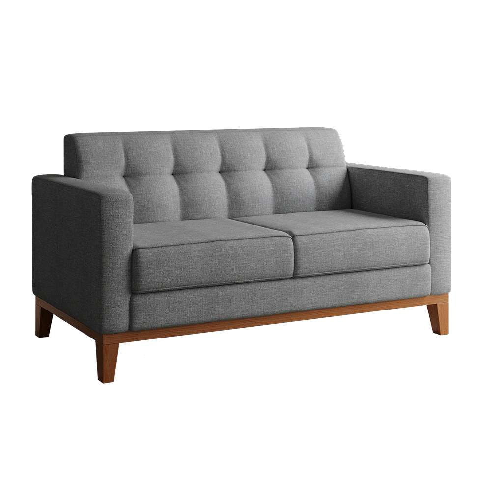 Sofá 2 Lugares Narvik Linho Cinza em Promoção | Ofertas na Americanas
