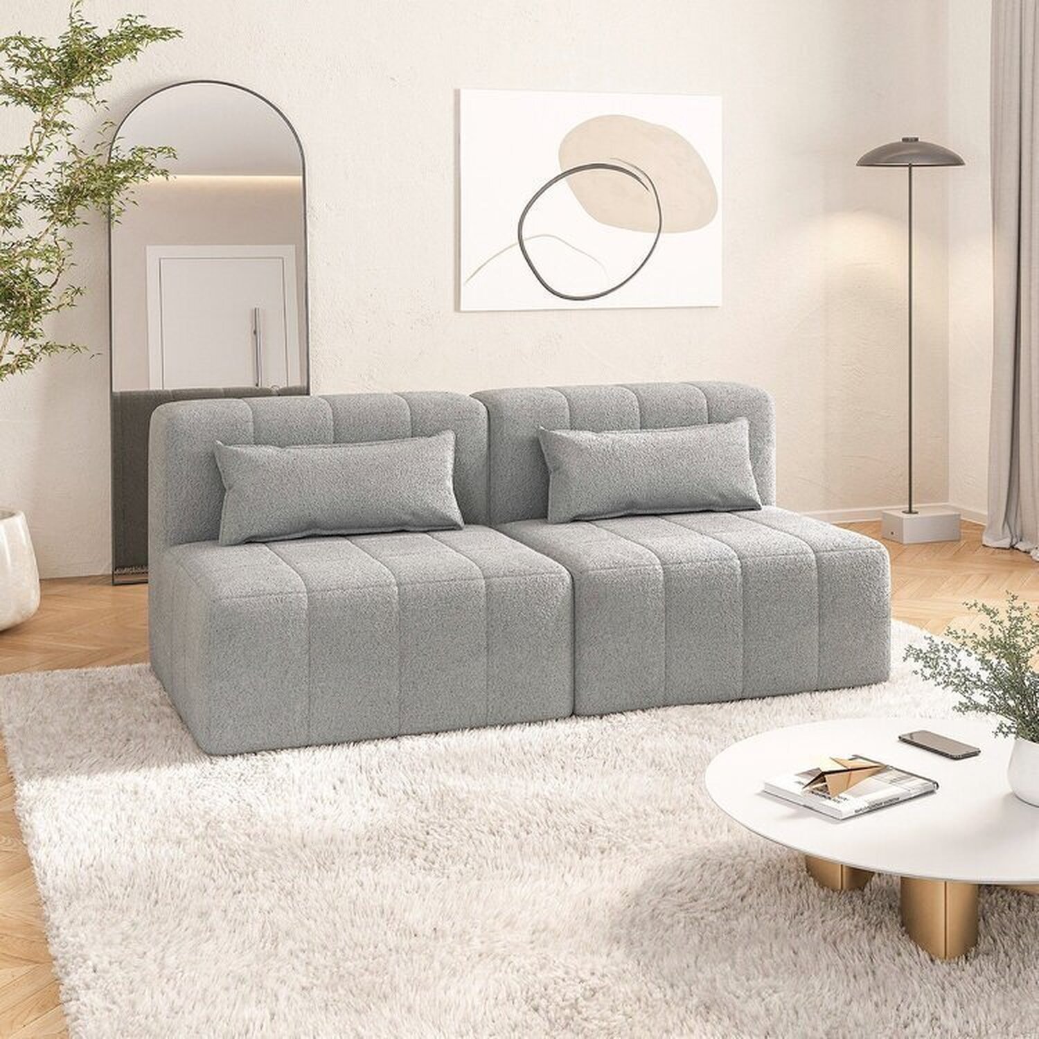 Sofá Modular 2 Lugares EasyBox CabeCasa MadeiraOriginals