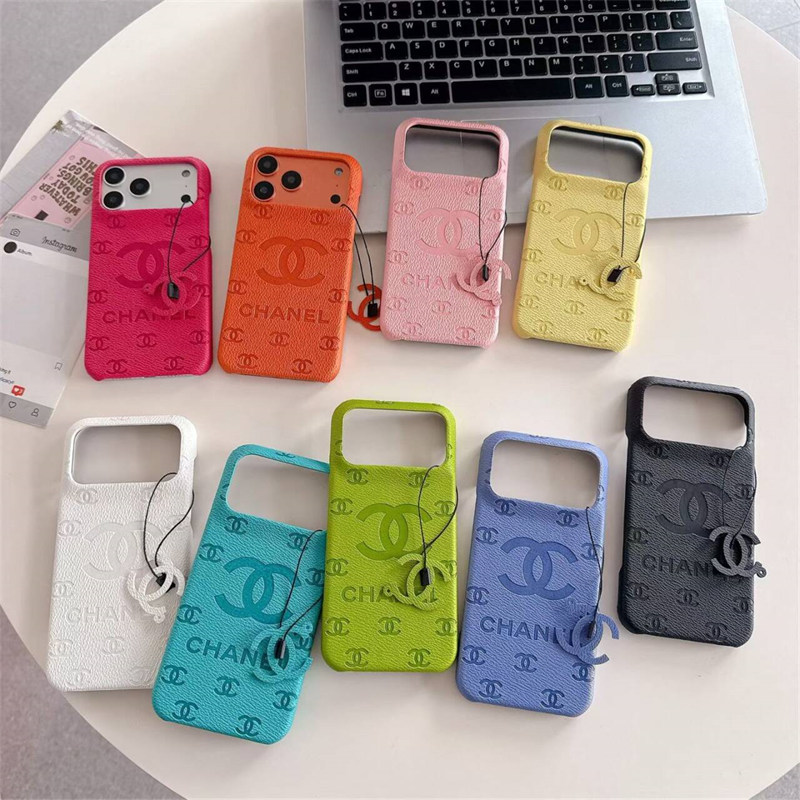 シャネル iphoneケース iphone17/17promax ケース ハイ ブランド chanel スマホケース コピー iphone16/16proケース 人気 女子 オレンジ iphone15/15pro ケース 可愛い