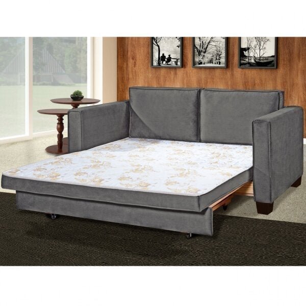 Sofá Cama com 2 Lugares Leon