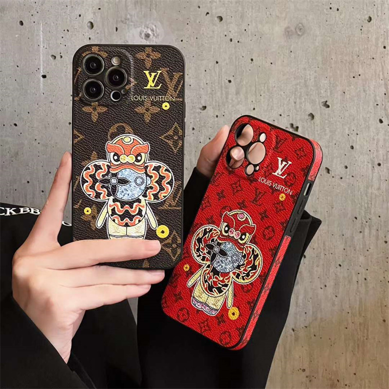 ヴィトン ヴィヴィエンヌ iphone16/15/15pro ケース ルイ ヴィトン スマホケース14/14promax iphoneケースブランドコピー iphone ケース 面白 iphone13/12 ケース お 揃い カップル