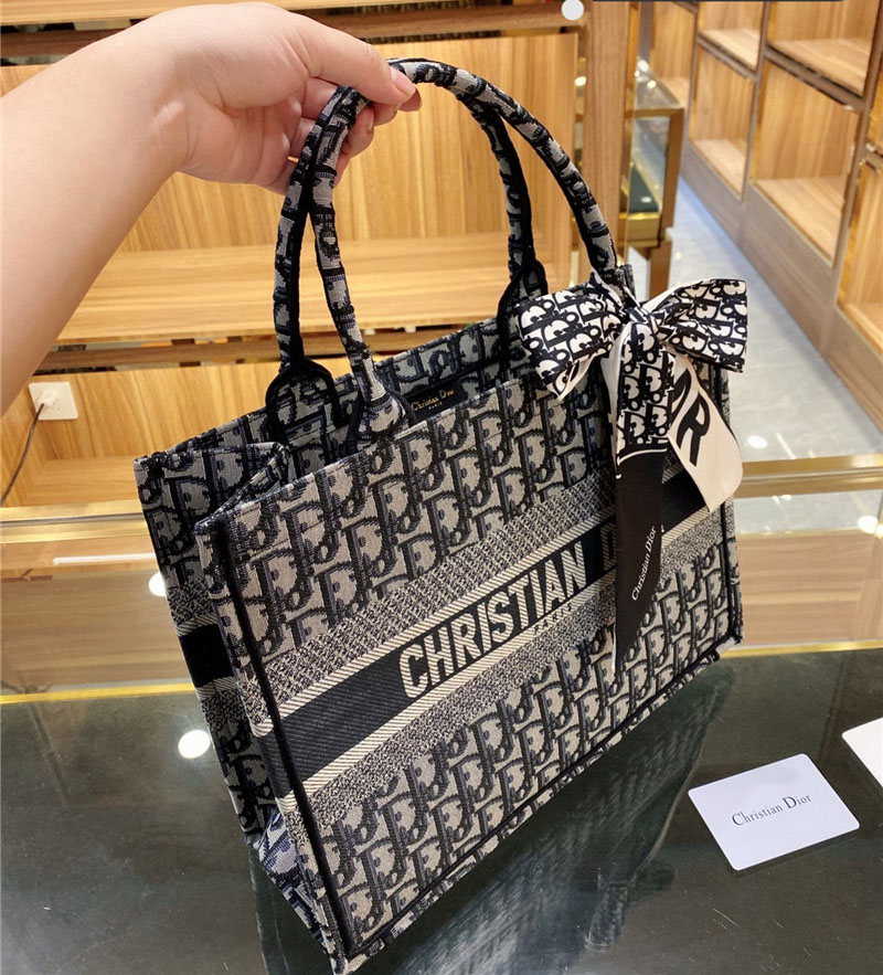 Christian Dior レディース バッグ 激安 ディオール オブリーク ブックトート セレブ愛用 ハンドバッグ スカーフ付き dior風 カバン 新作 ファッション 送料無料 通販