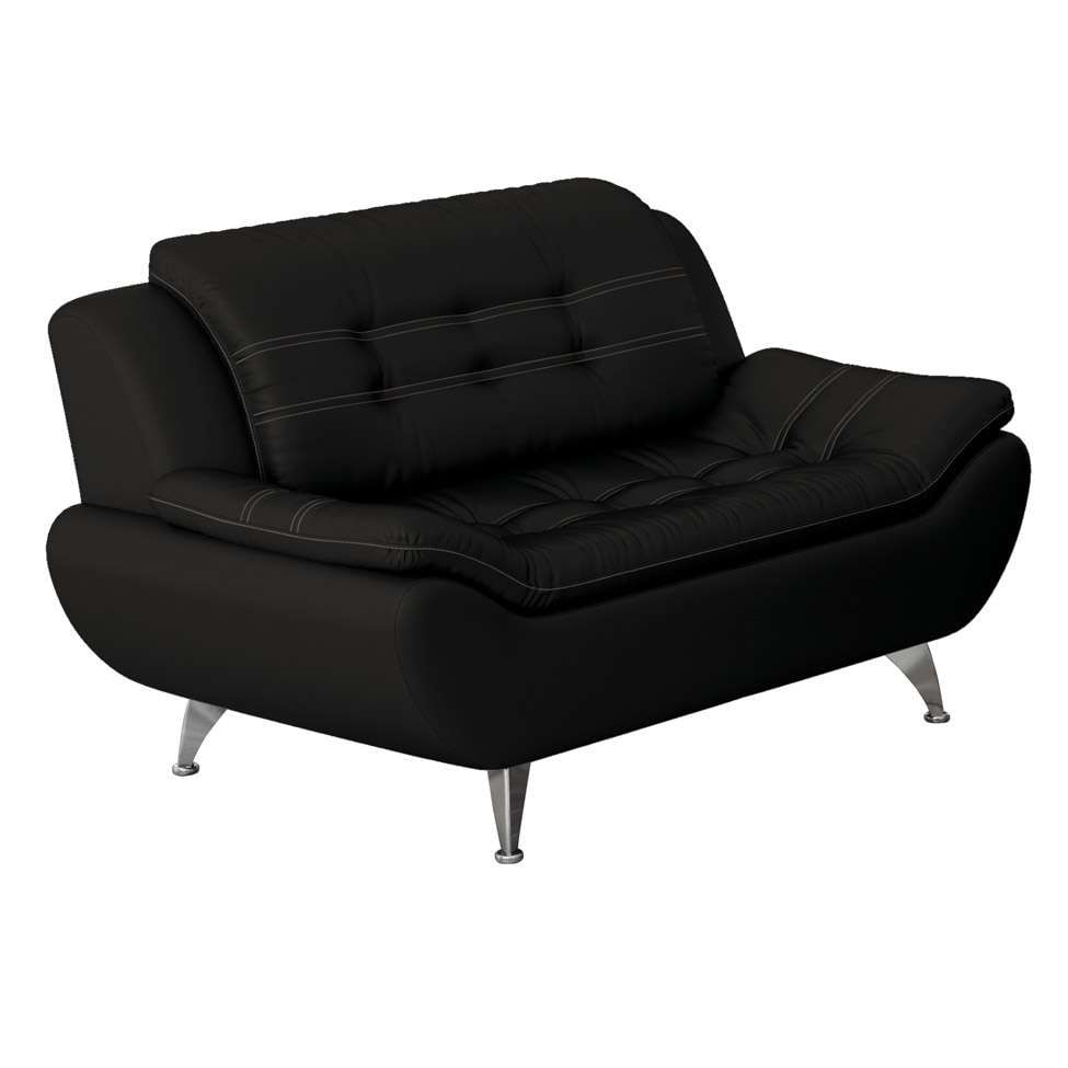 Sofá 2 Lugares New Passion Preto em Promoção | Ofertas na Americanas