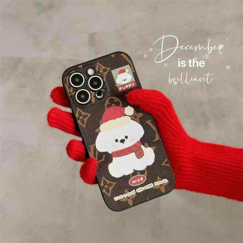 ルイヴィトン iphone16/16proケース クマ ヴィトン 風 スマホケース iphone15/14ケース キャラクター iphone13/13proケース ブランド かわいい クリスマス プレゼント おすすめ