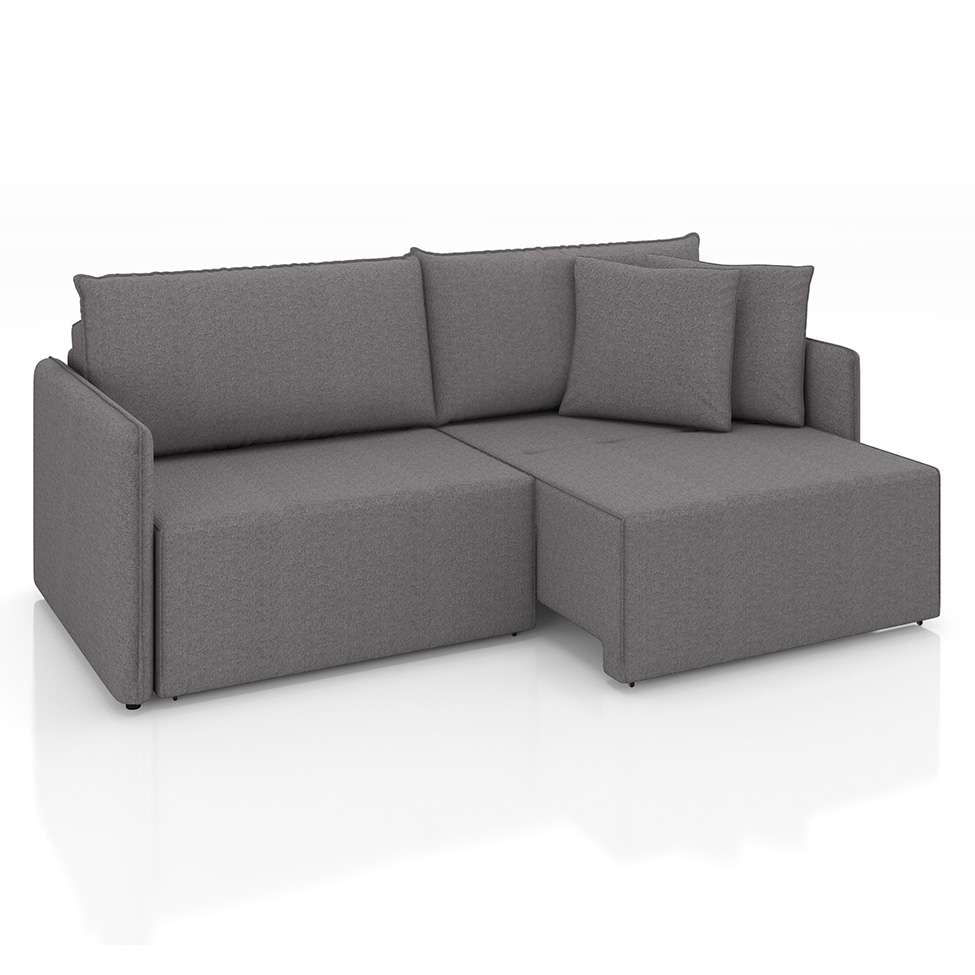 Sofá 2 Lugares Retrátil e Reclinável Malta Linho Grafite 160 cm em Promoção | Ofertas na Americanas