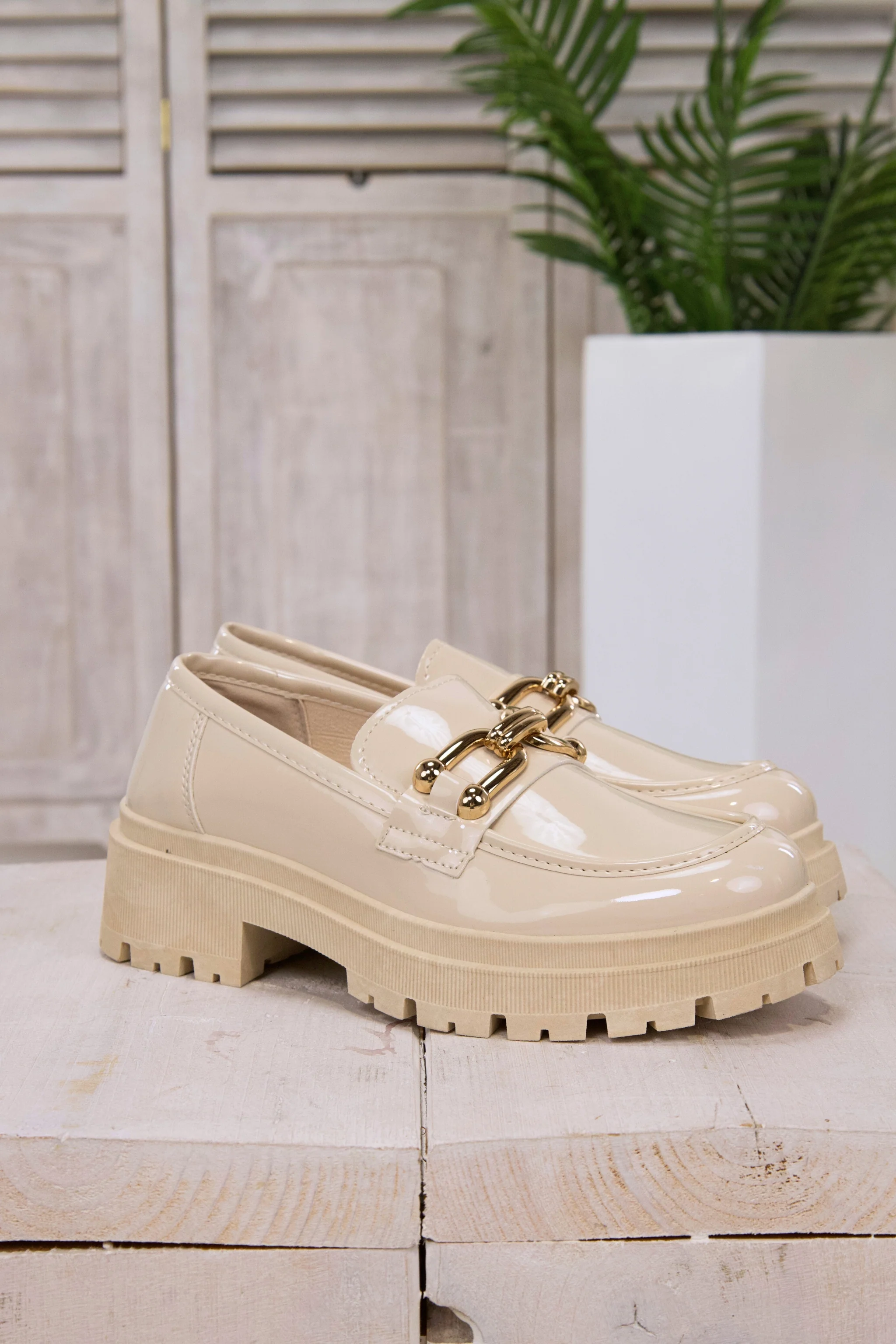 Lack Loafer, beige