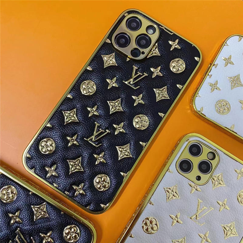 iphone14/14pro/13 ケース ヴィトン 革 iphone13promax/13プロ ケース お揃い カップル iphone12/12pro ケース ルイヴィトン風 メッキ iphone11pro max/11 カバー パロディ