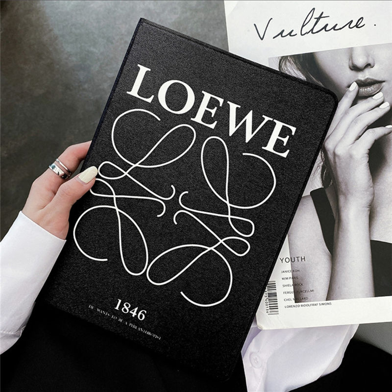 ロエベ ipad シリコン ケース 軽い LOEWE ipad pro 10.5 ipad pro ケース 11インチ ブランド アイパッドケース mini4 mini5 ipad air1/2/3 ケース かわいい 韓国