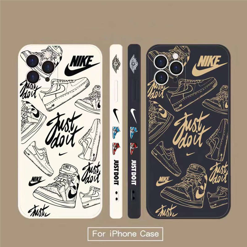 iphone16/16pro ケース nike iphone15pro max ケース 高校生 中学生 スマホケース14/13/12 人気 スニーカー柄 iphone11 ケース 個性 的 アイフォンカバー かっこいい