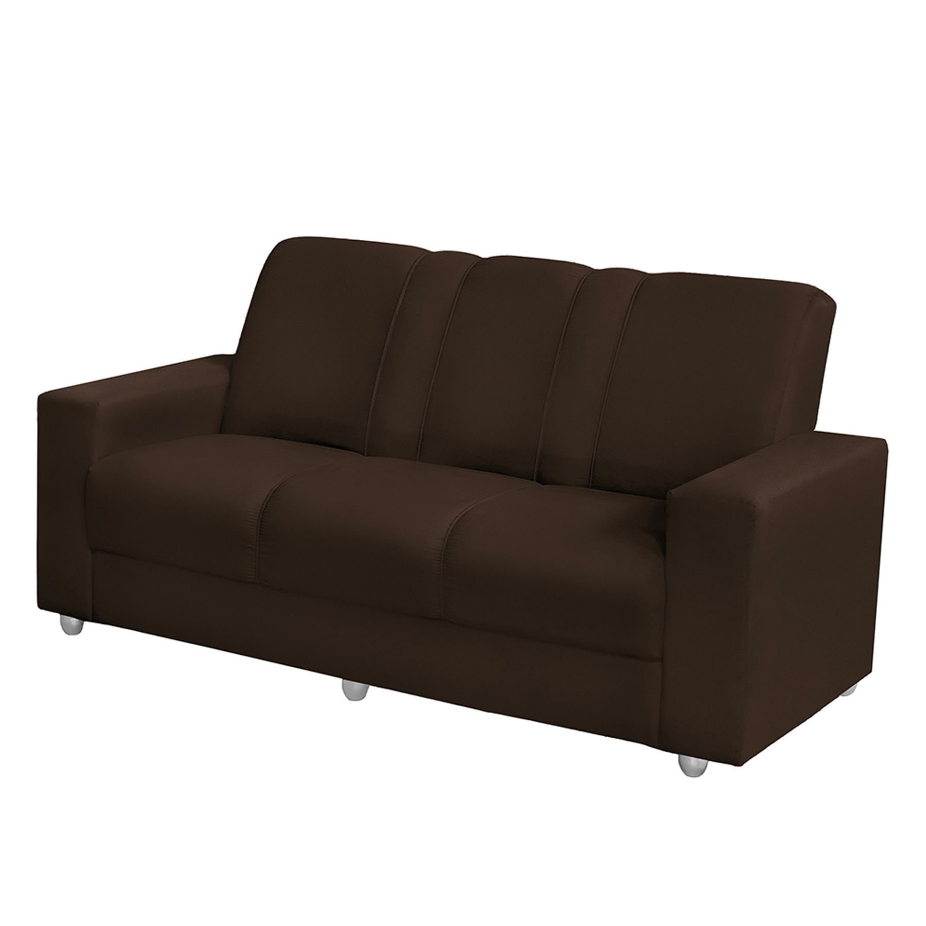 Sofá 1,74m 3 Lugares Suede Roma