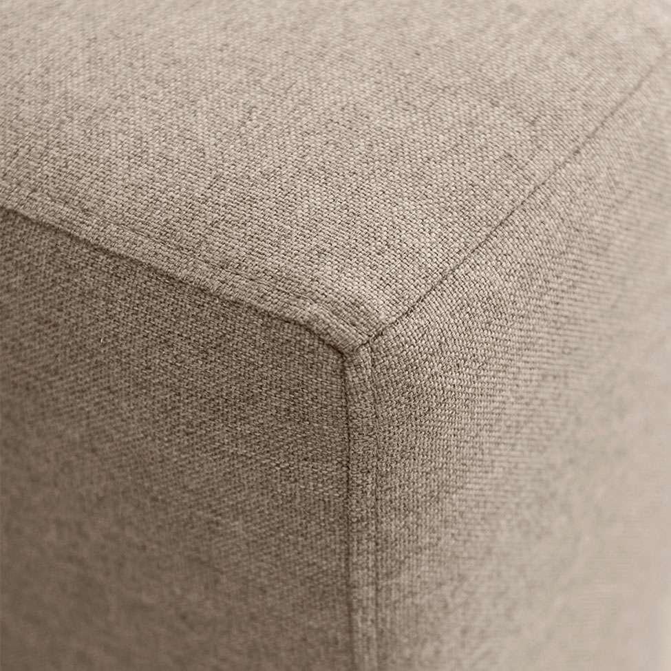 Sofá Unne 3 Lugares com Molas Ensacadas Linho Bege 200 cm em Promoção | Ofertas na Americanas