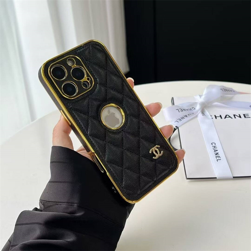シャネル 風 iphone17/17pro ケース カメラ保護 iphone16/15pro ケース 可愛い ブランド chanel アイ フォン14/13/12 ケース メッキ iphone ケース キルティング