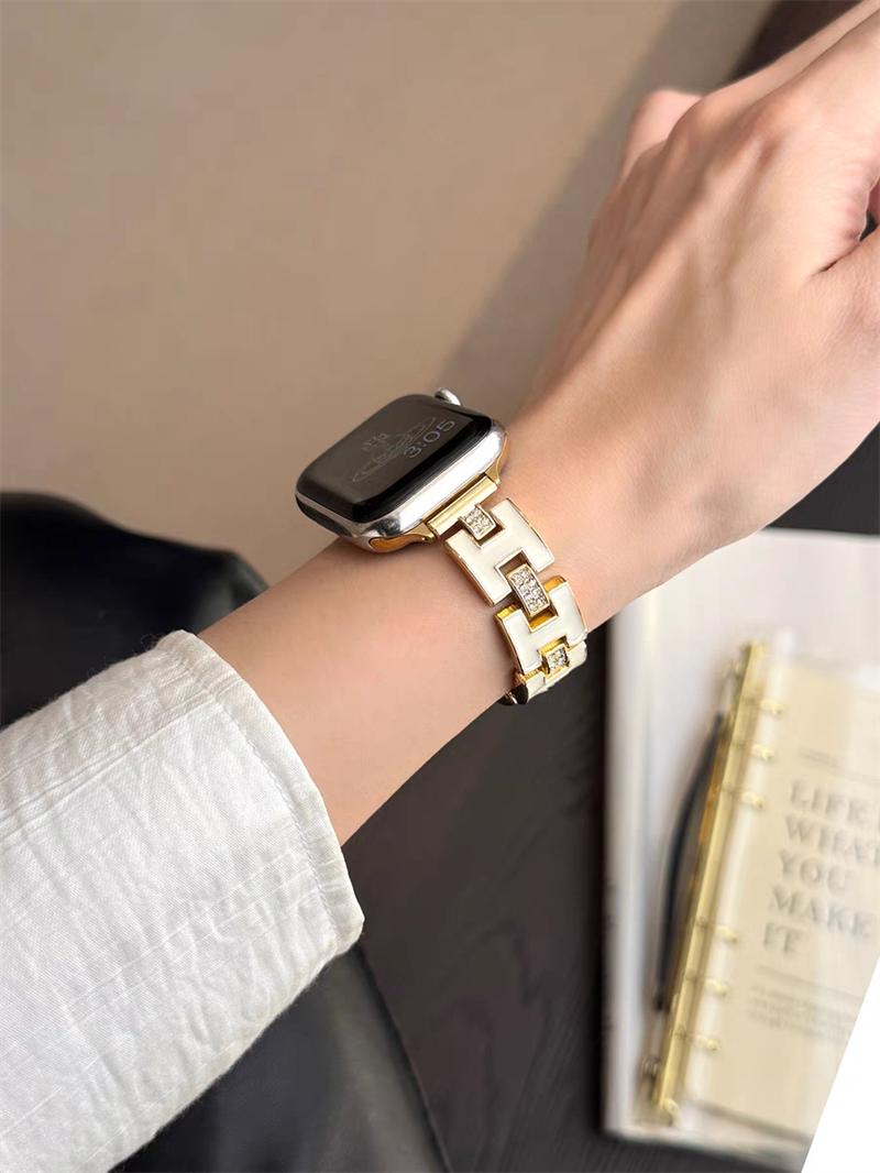 エルメス apple watch バンド hermes風 アップル ウォッチseバンド 夏 ハイブランド apple watch バンド キラキラ iwatch S10ベルト アップル ウォッチ ブレスレット レディース