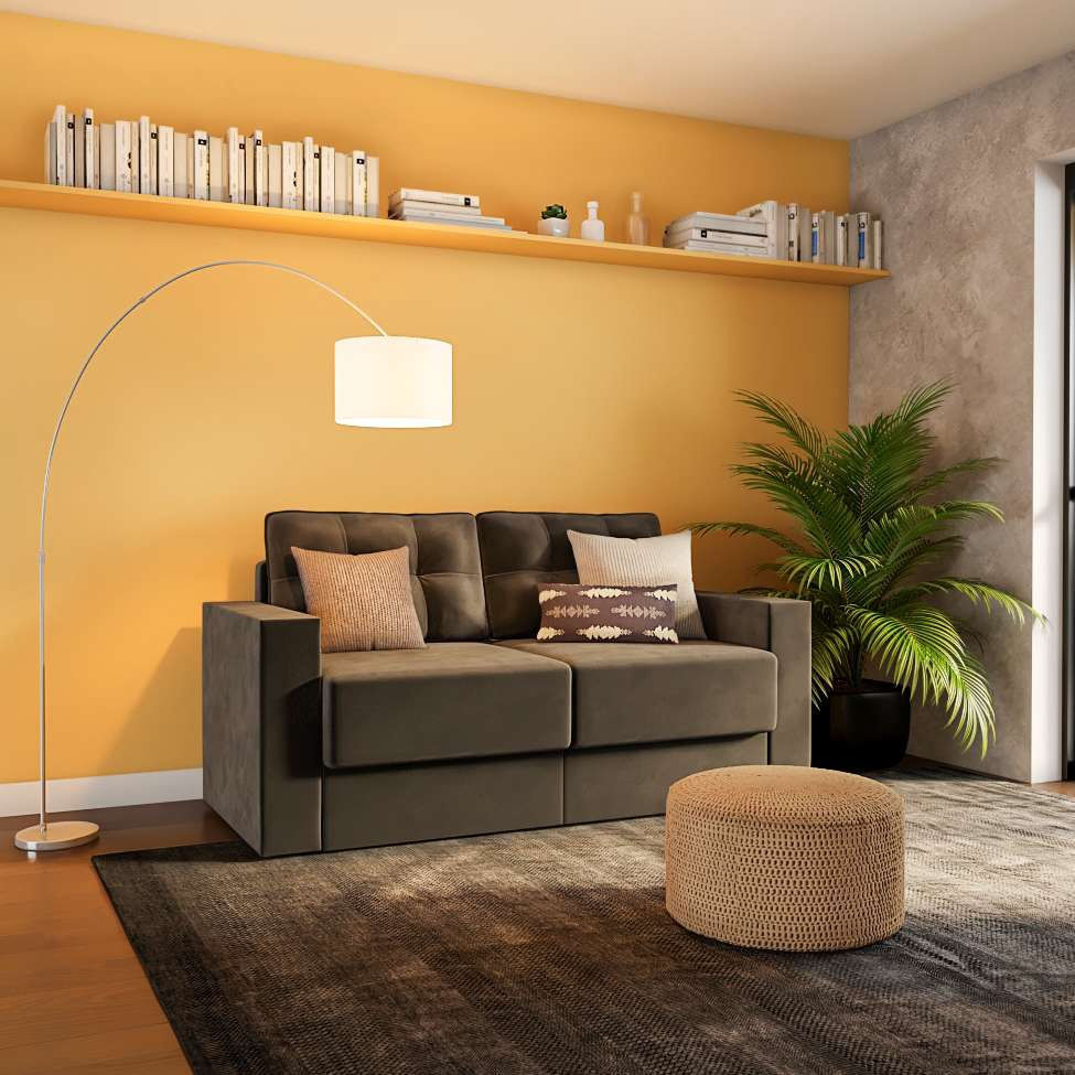 Sofá 3 Lugares Retrátil Hamburgo Suede Marrom 180 cm em Promoção | Ofertas na Americanas