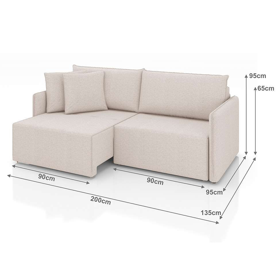 Sofá 3 Lugares Retrátil e Reclinável Malta Linho Cru 200 cm em Promoção | Ofertas na Americanas